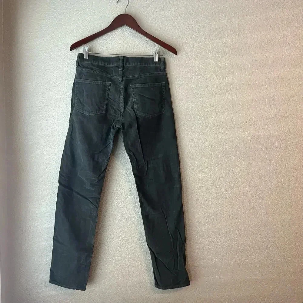 J. Crew Corduroy Pants Men’s 28 32 Straight Leg Gray